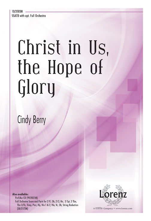 Christ in Us, the Hope of Glory